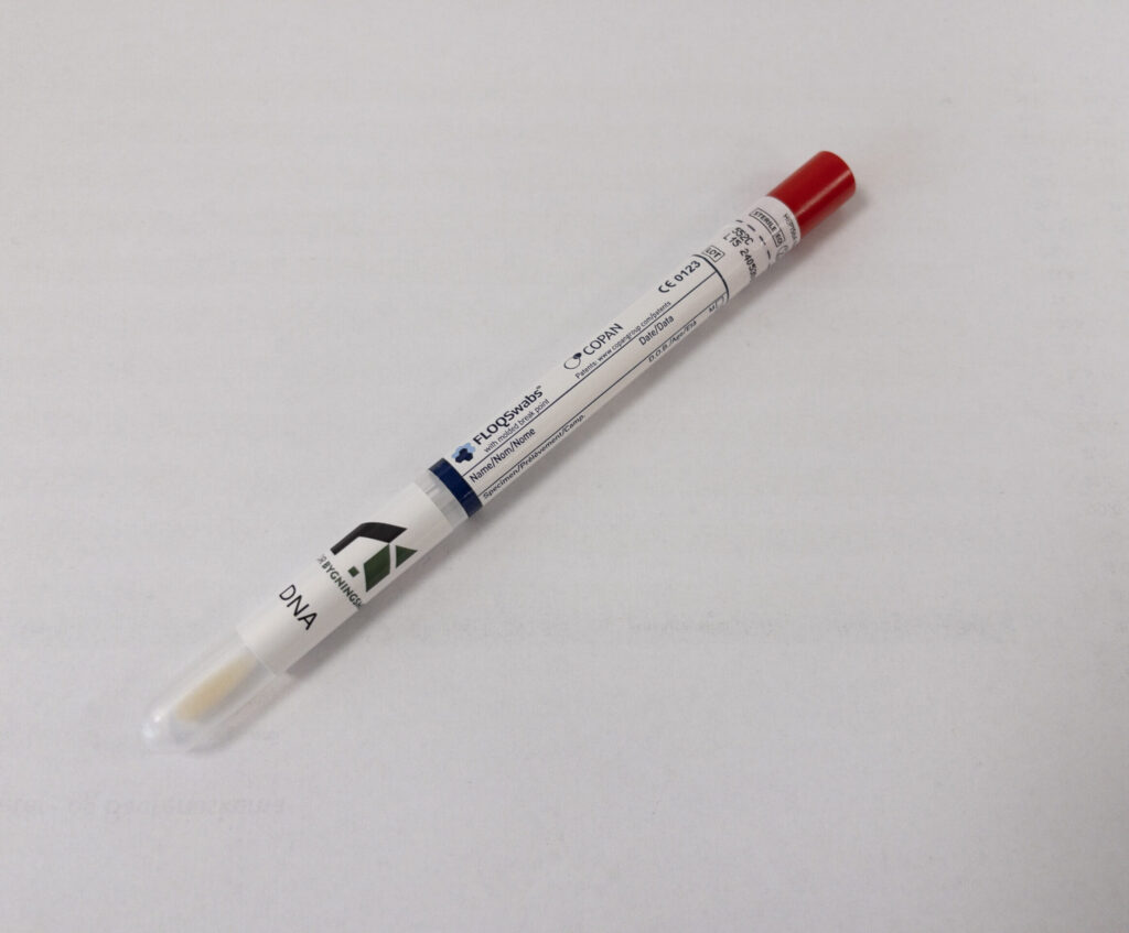 DNA-analyse Prøvetagningsswab til DNA-analyse